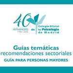 Guía para personas mayores-recomendaciones sectoriales