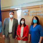 Reunión del COP La Rioja con el Consejero de Educación