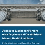 Guía con buenas prácticas para el acceso a la justicia de personas con problemas de salud mental