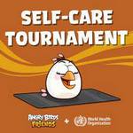 OMS y Angry Birds lanzan un videojuego sobre autocuidado en defensa de la salud mental