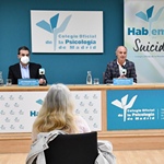 Más de 3.000 profesionales han participado hasta ahora en el nuevo proyecto del COP Madrid Hablemos de
Suicidio