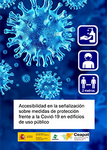 Accesibilidad en la señalización sobre medidas de protección frente a la COVID-19 en edificios de uso público, nueva guía CEAPAT