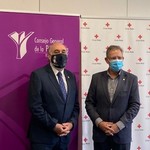 El COP y Cruz Roja Española firman un convenio de colaboración en el ámbito de la intervención en catástrofes y emergencias