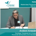 Masterclass: Prevención (y postvención) del Suicidio en España. Qué (y qué no) estamos haciendo
