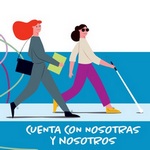 Acompañamiento a mujeres con discapacidad visual en el ámbito judicial