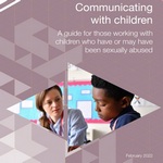 Cómo comunicarse con niños y niñas víctimas de abuso sexual, guía para profesionales