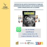 El COPIB pone en marcha un dispositivo de atención psicológica a familias ucranianas desplazadas en las islas