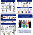 Cuaderno de comunicación con pictogramas para situaciones de emergencia para la Policía