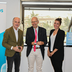 Visita del Ilustre Colegio Oficial de Médicos de Madrid a la sede del COP Madrid