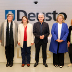 Sonia Vaccaro psicóloga clínica especialista en violencia contra las mujeres, presente en la jornada sobre violencia vicaria organizada por el Colegio de Psicología de Bizkaia