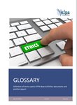 La EFPA publica un glosario de términos en ética y deontología
