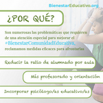 Por una mejor salud mental en los centros escolares