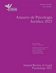 Publicado el Anuario de Psicología Jurídica correspondiente al año 2023