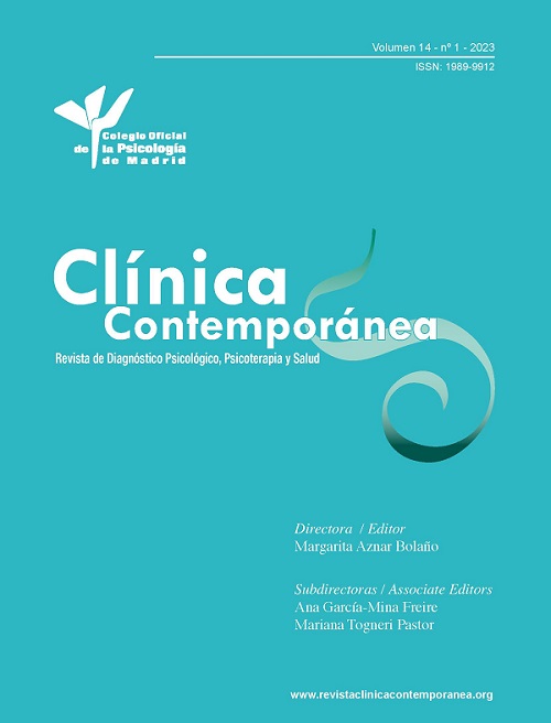 nuevo número revista Clínica y Contemporánea