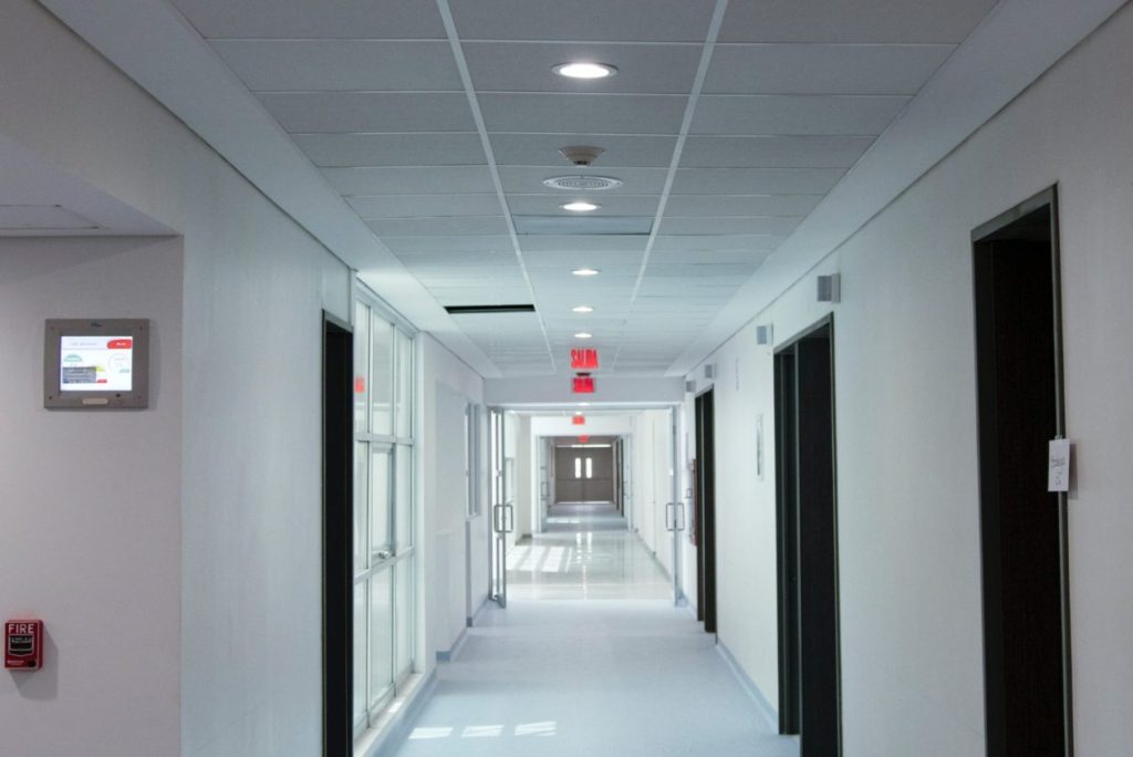 Pasillo de hospital