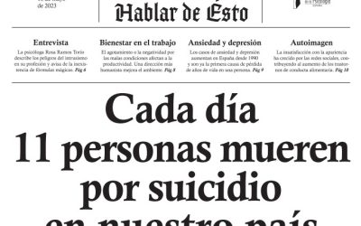 El COP Aragón se suma a la campaña nacional “Tenemos que hablar de esto”
