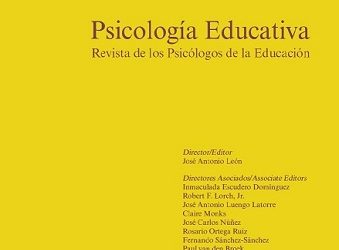 Publicado el segundo número de la revista Psicología Educativa del año 2023