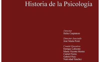 Publicado el segundo número de 2023 de la Revista de Historia de la Psicología