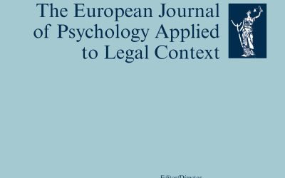 Nuevo número del European Journal of Psychology Applied to Legal Context