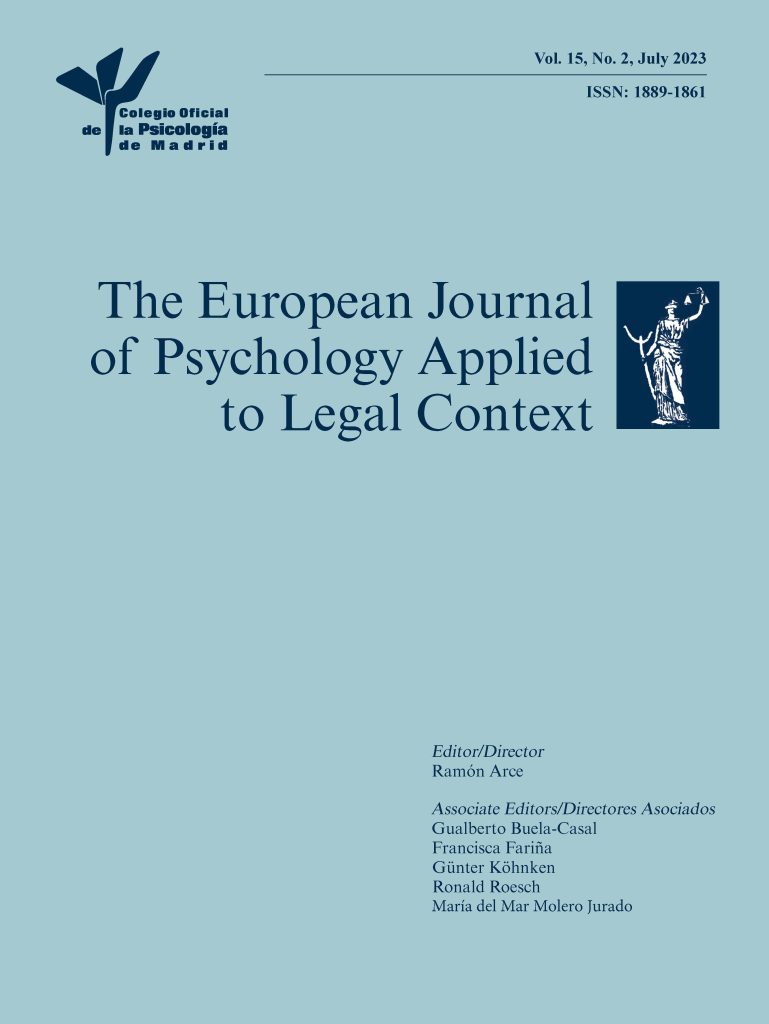 European Journal Psychology Legal Context