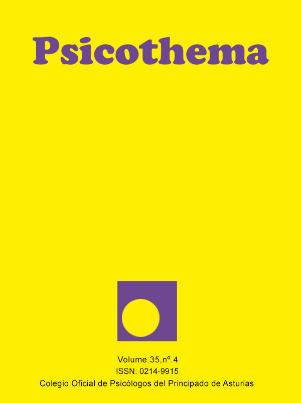 Nuevo número Psicothema