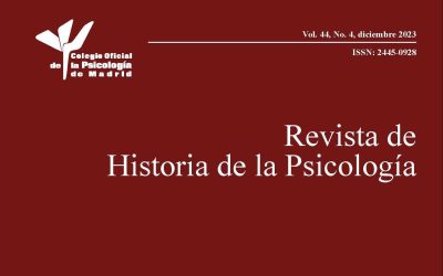 Cuarto número de la Revista de Historia de la Psicología de 2023