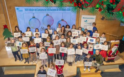 Entrega de premios del Concurso de Felicitaciones de Año Nuevo