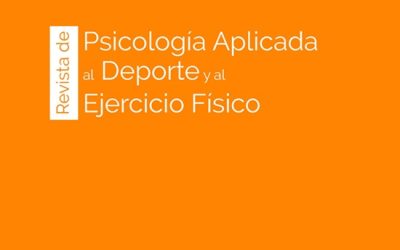 Primer número de 2024 de la revista de Psicología Aplicada al Deporte y al Ejercicio Físico