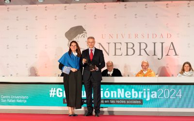 La Universidad Nebrija reconoce al COP Madrid como «Mejor Entidad Colaboradora»