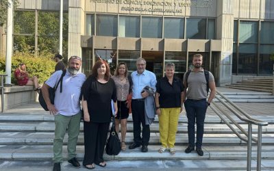 Los Consejos Generales de Psicología, del Trabajo Social y de Educación Social, abordan en el Ministerio de Economía la regulación de las profesiones de la Intervención Social