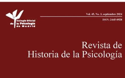 Publicado un nuevo número de la revista Historia de la Psicología