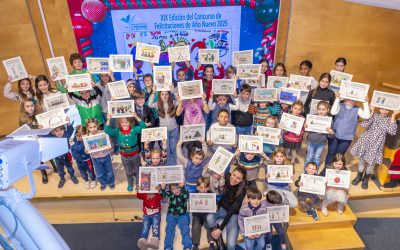 Acto de entrega de premios de la XIX edición del Concurso de Felicitaciones de Año Nuevo