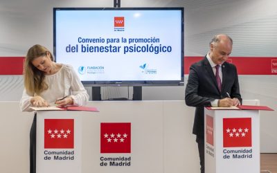 El COP Madrid, su Fundación y la Consejería de Familia, Juventud y Asuntos Sociales firman un convenio para promover el bienestar psicológico de la población