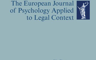 Publicado el primer número del volumen 17 de la revista The European Journal of Psychology Applied to Legal Context