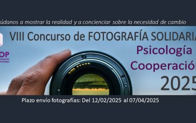 VIII Concurso de fotografía solidaria: psicología y cooperación