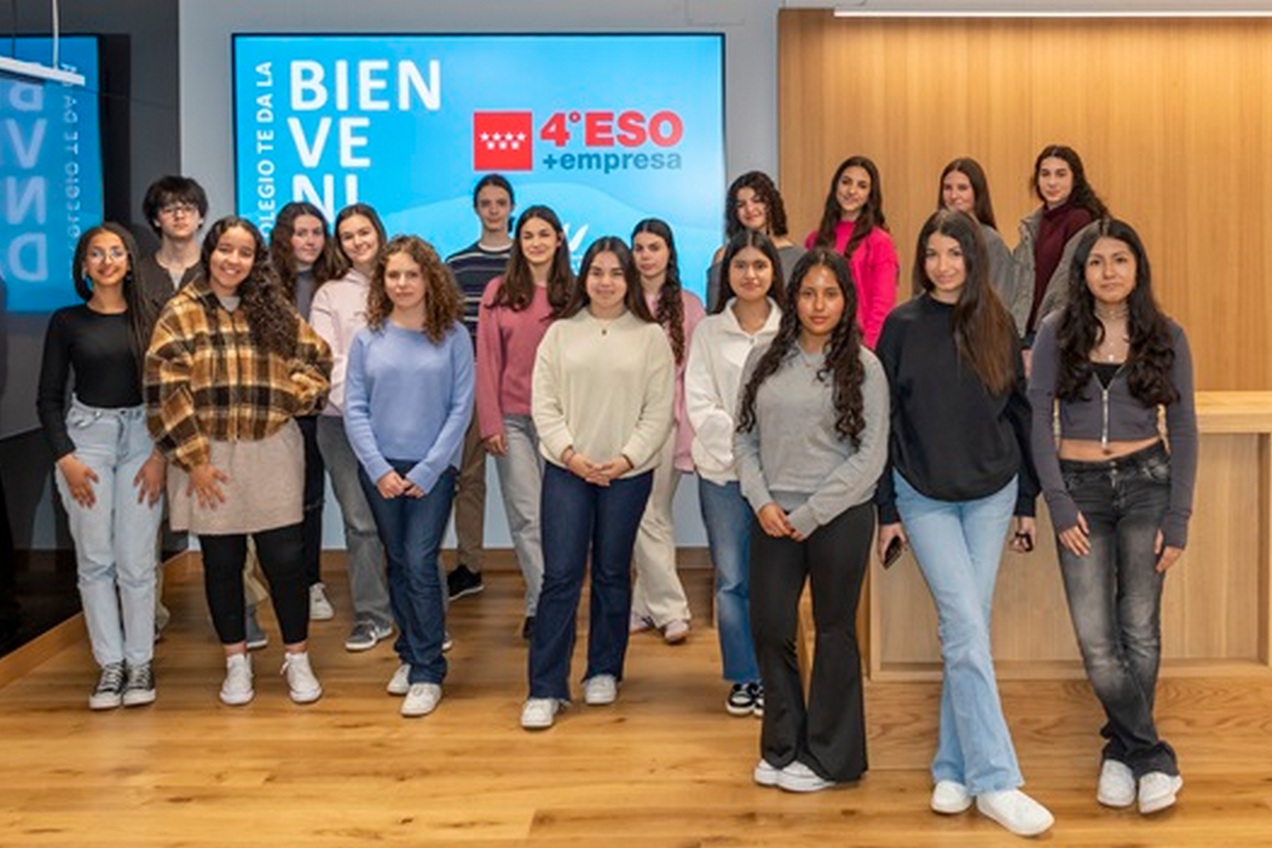 El COP Madrid acoge en su sede a estudiantes del Proyecto Educativo 4º ...