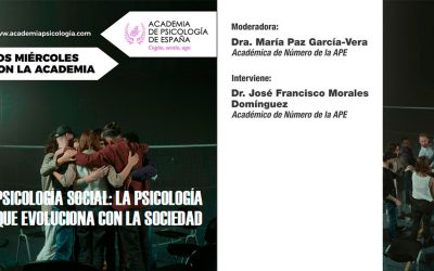 Apúntate al Webinar de la Academia de Psicología sobre Psicología Social