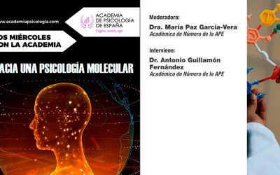 Disponible online el webinar de la APE sobre Psicología Molecular