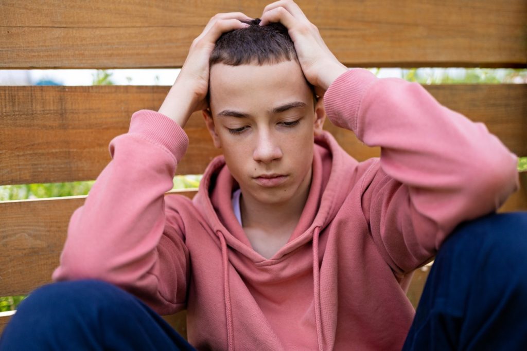 Adolescentes malestar.