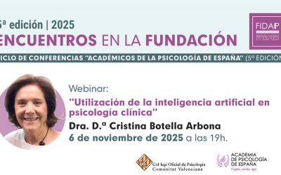 Apúntate al Webinar sobre «Utilización de la inteligencia artificial en psicología clínica»