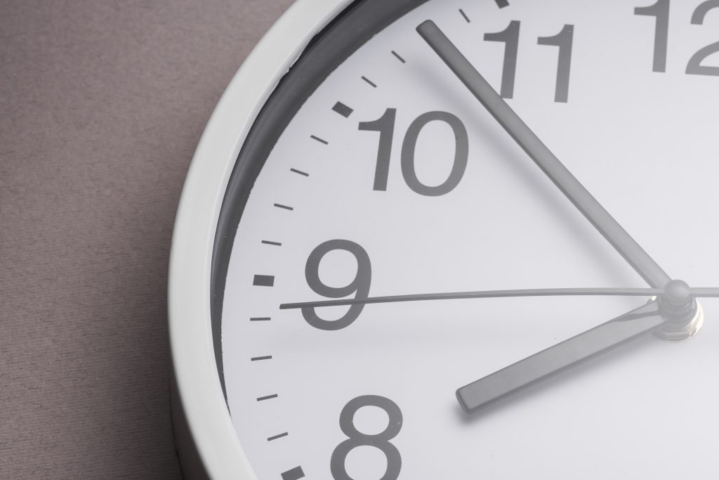 Psicologia y cambio horario.