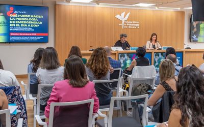 Más de 100 profesionales se dan cita en la Jornada “¿Qué puede hacer la Psicología de Emergencias en el día a día? Aplicación práctica en diferentes ámbitos”