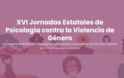 Apúntate a las XVI Jornadas Estatales de Psicología contra la Violencia de Género