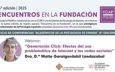 Apúntate al webinar sobre efectos del uso problemático de Internet