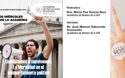Apúntate al webinar de la APE sobre la moralidad en el comportamiento político