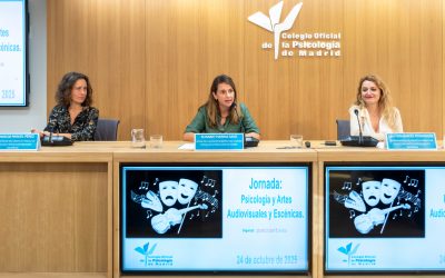 El COP Madrid celebra la X Jornada de Psicología y Artes Audiovisuales y Escénicas