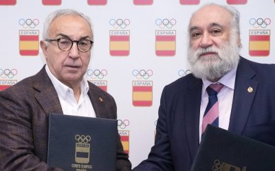 El COP y el Comité Olímpico Español firman un convenio de colaboración para la promoción de la salud mental en el ámbito deportivo