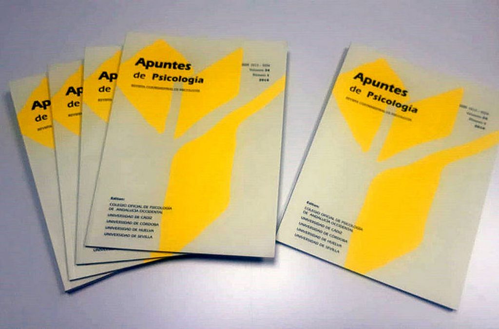 Nuevo número de Apuntes de Psicología