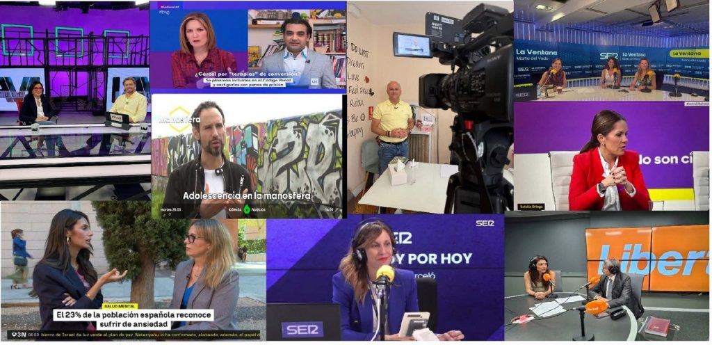 colaboraciones en medios