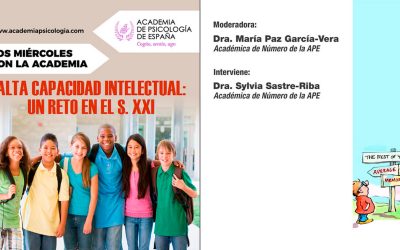 Apúntate al webinar gratuito de la APE sobre «Alta Capacidad Intelectual: un reto en el S. XXI»